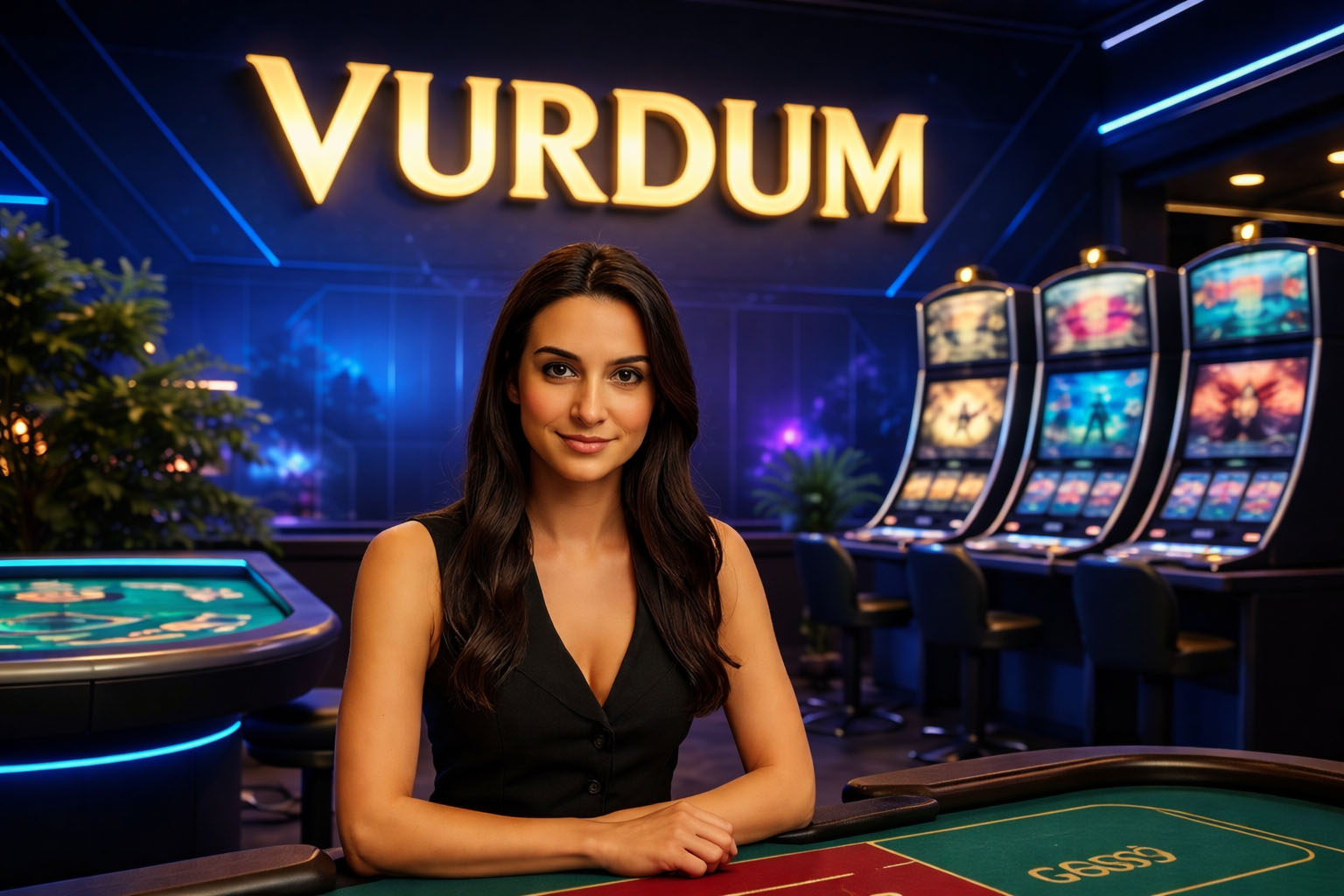 Vurdum, Oyun Platformunun Canlı Oyun Masaları ve Ofis Görseli